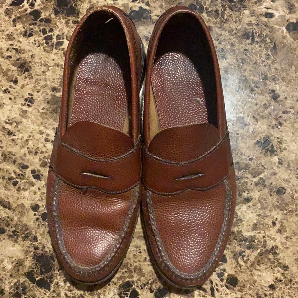 Vintage authentic moccasin penny loafer